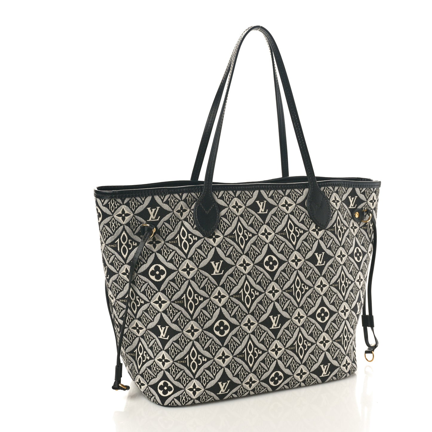 Jacquard Since 1854 Neverfull MM Grey