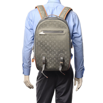 Louis Vuitton Monogram Titanium Backpack GM 2 of 10