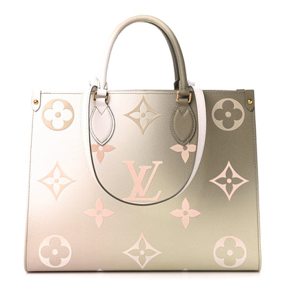 Louis Vuitton Monogram Giant Spring In The City OnTheGo MM Sunset Kaki 1 of 8
