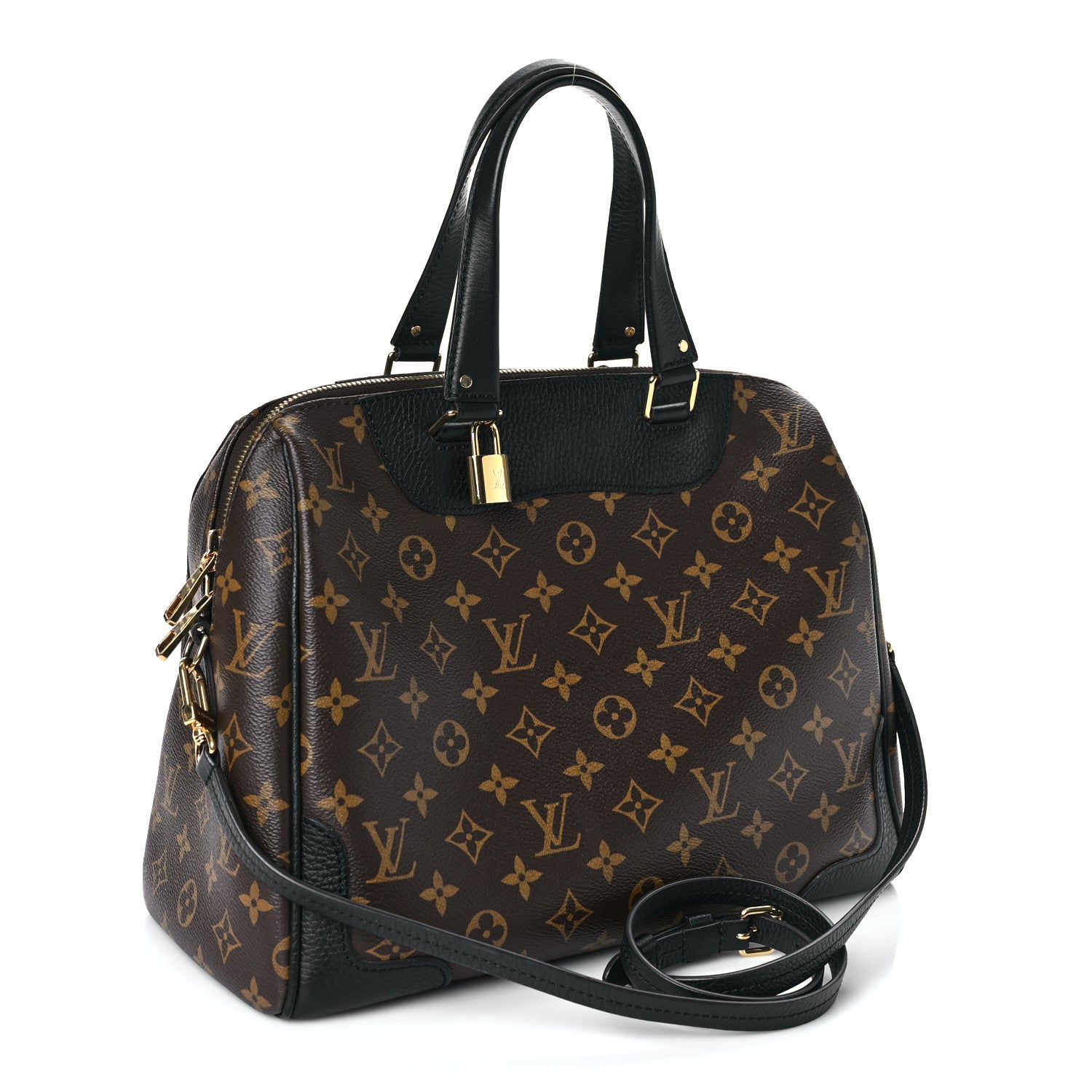 Louis Vuitton Monogram Retiro NM Black 2 of 7