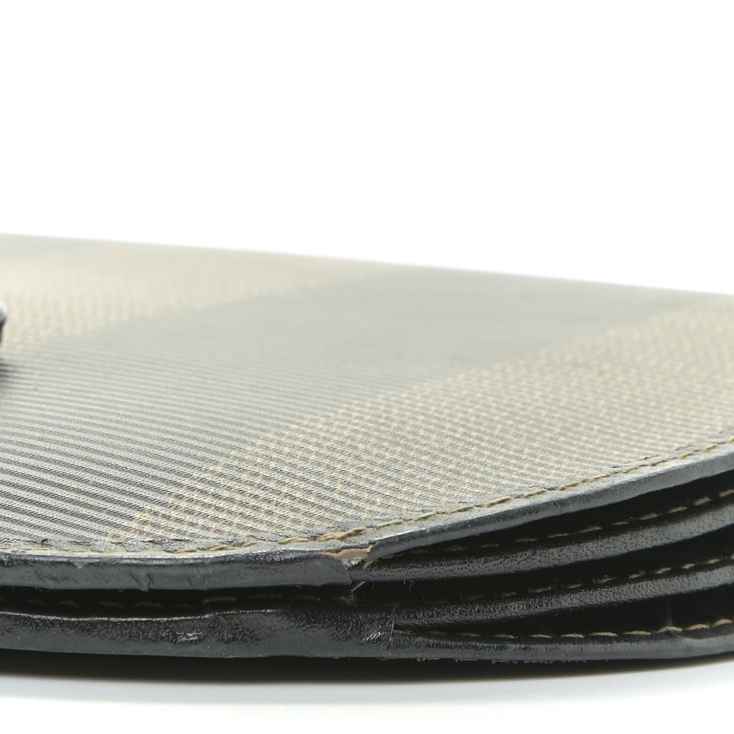 Fendi Pequin Compact Round Wallet Tobacco 10 of 15