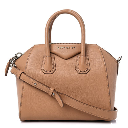 Givenchy Sugar Goatskin Mini Antigona Medium Beige 1 of 10