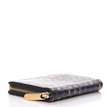 Louis Vuitton Monogram Multicolor Zippy Wallet Black Grenade 4 of 6