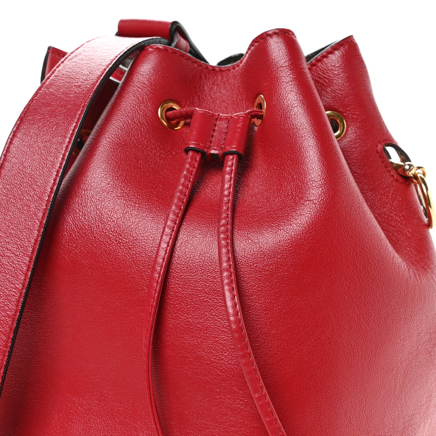 Vitello Grace Matte F is Fendi Grande Mon Tresor Bucket Bag Fragola