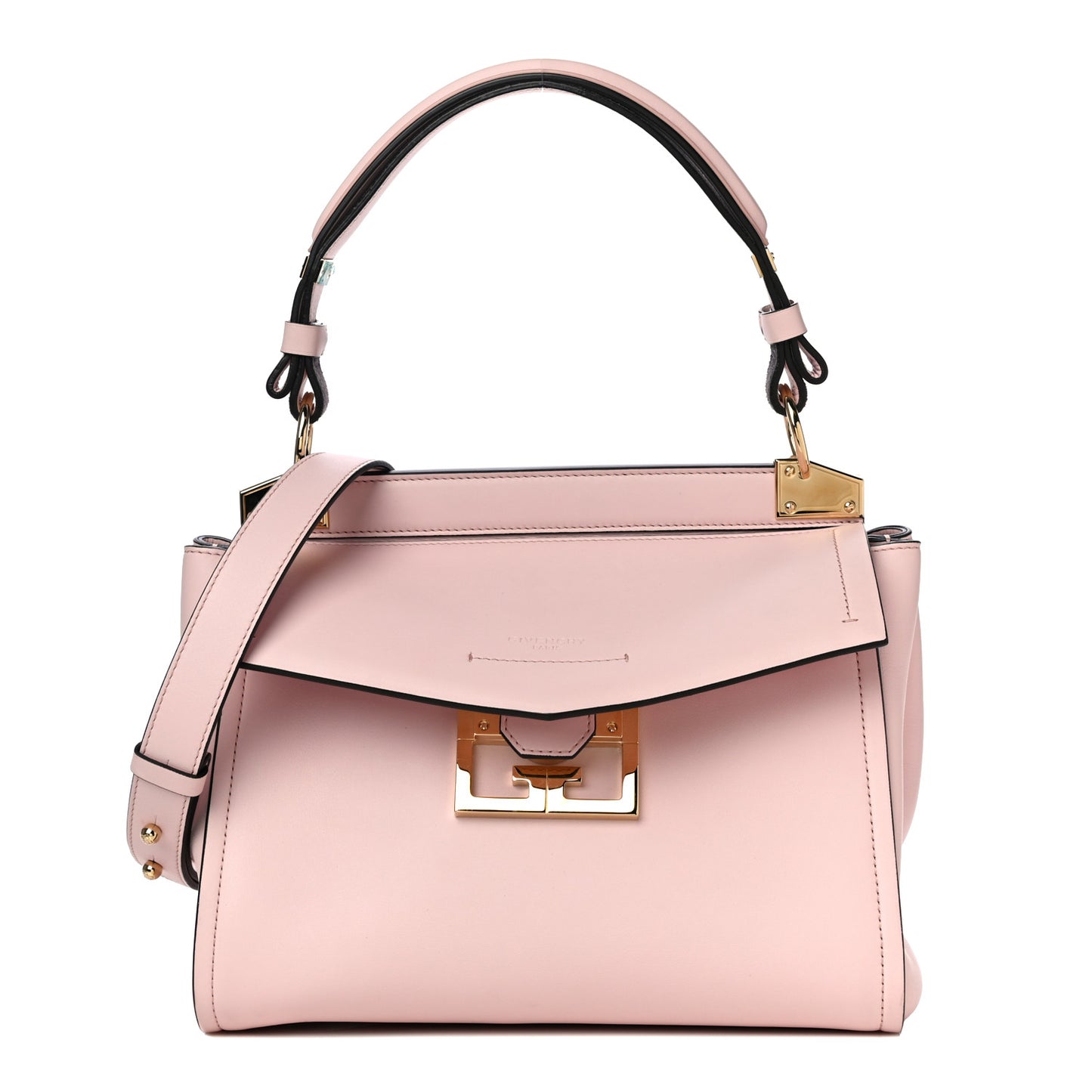 Calfskin Small Mystic Shoulder Bag Pale Pink