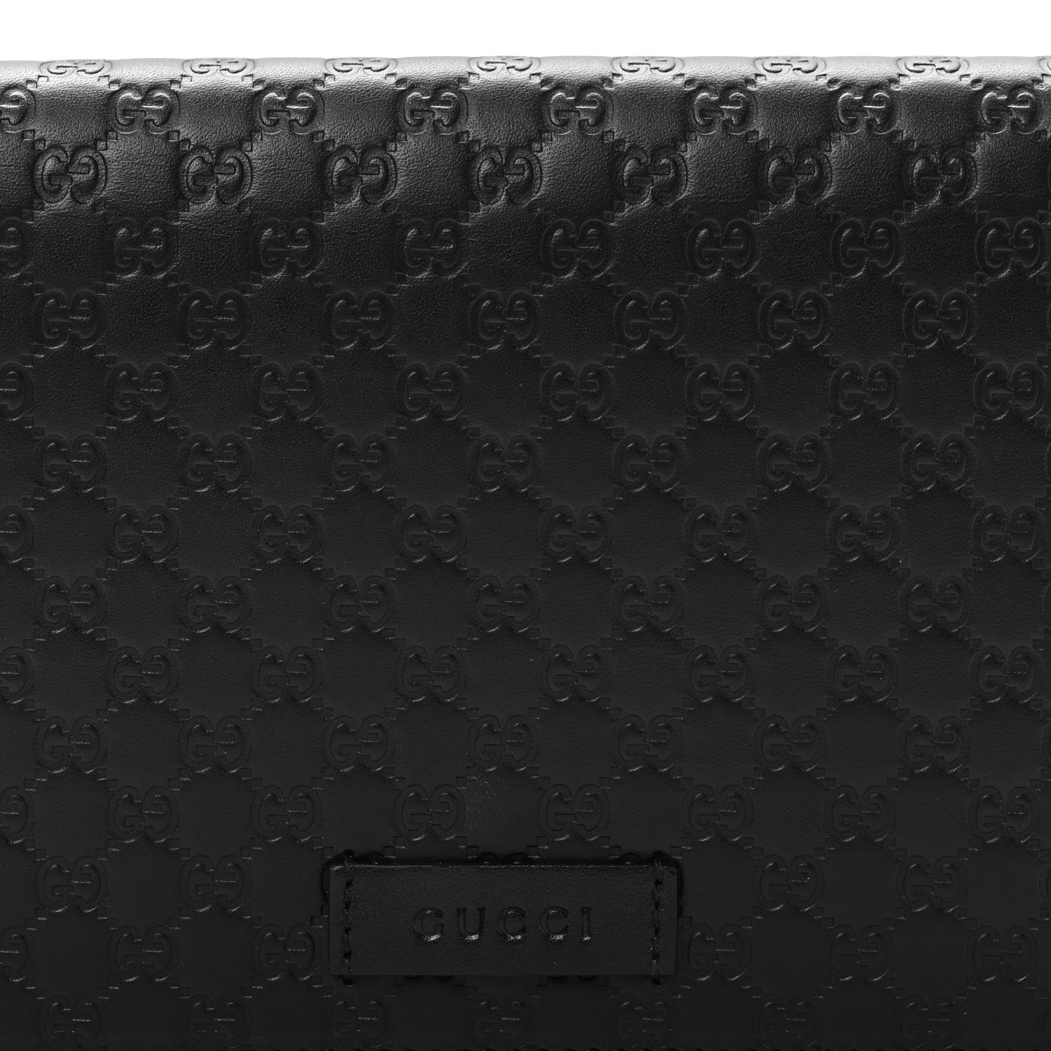 Gucci Microguccissima Crossbody Wallet Black 7 of 10