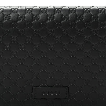 Gucci Microguccissima Crossbody Wallet Black 7 of 10