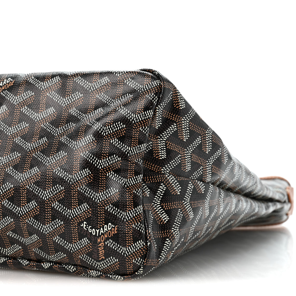 Goyard Goyardine Boheme Hobo Black Gold 10 of 12