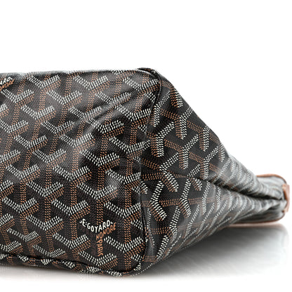 Goyard Goyardine Boheme Hobo Black Gold 10 of 12