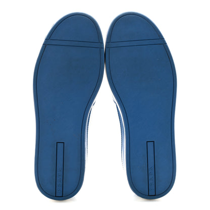 Prada Vitello Sport Spazzolato Rois Triangle Logo Downtown Low Top 30mm Sneakers 9.5 6 of 14