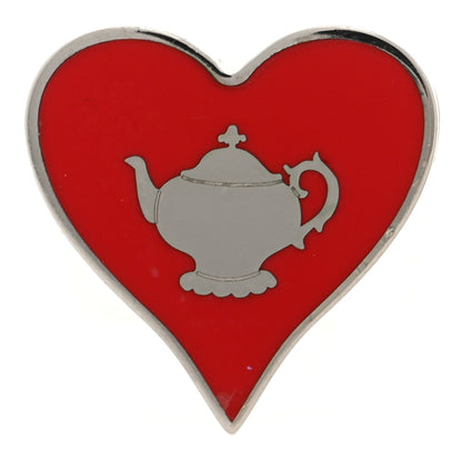 Hermes Palladium Coeur Tea Time Scarf Ring Rouge 1 of 3