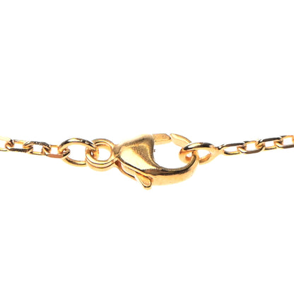 Hermes Lacquered Gold Mini Pop H Pendant Necklace Black 4 of 5