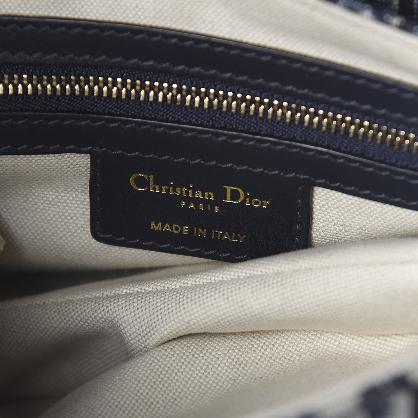 Oblique Saddle Bag Blue