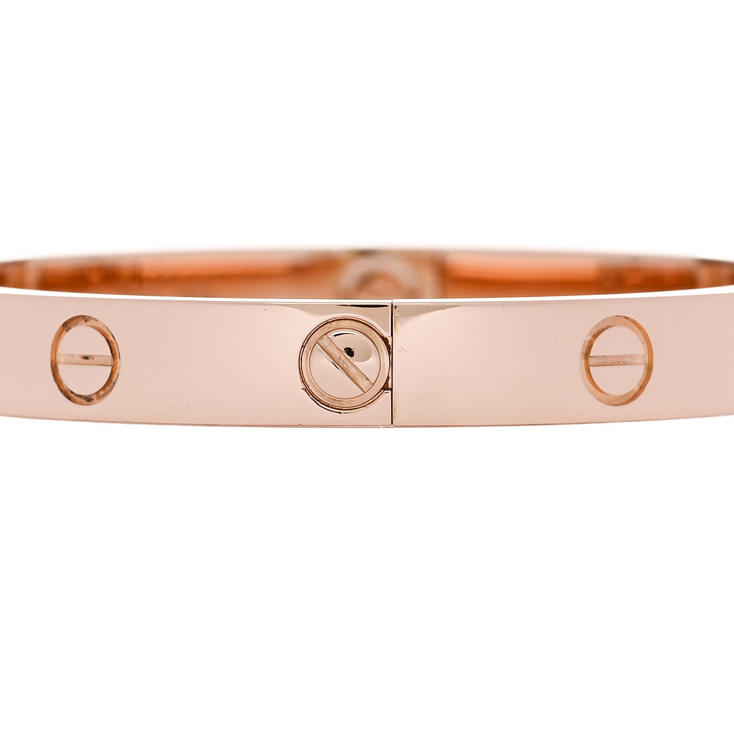 18k Pink Gold Love Bracelet 16