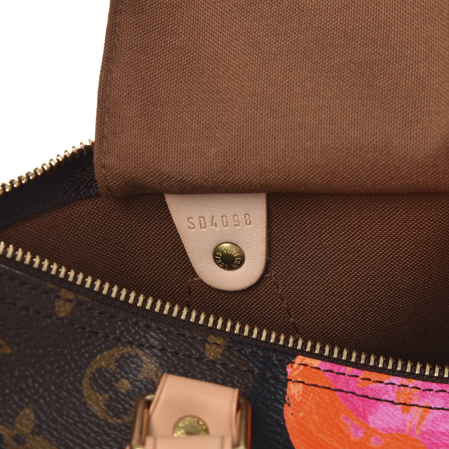 Louis Vuitton Monogram Roses Speedy 30 9 of 10