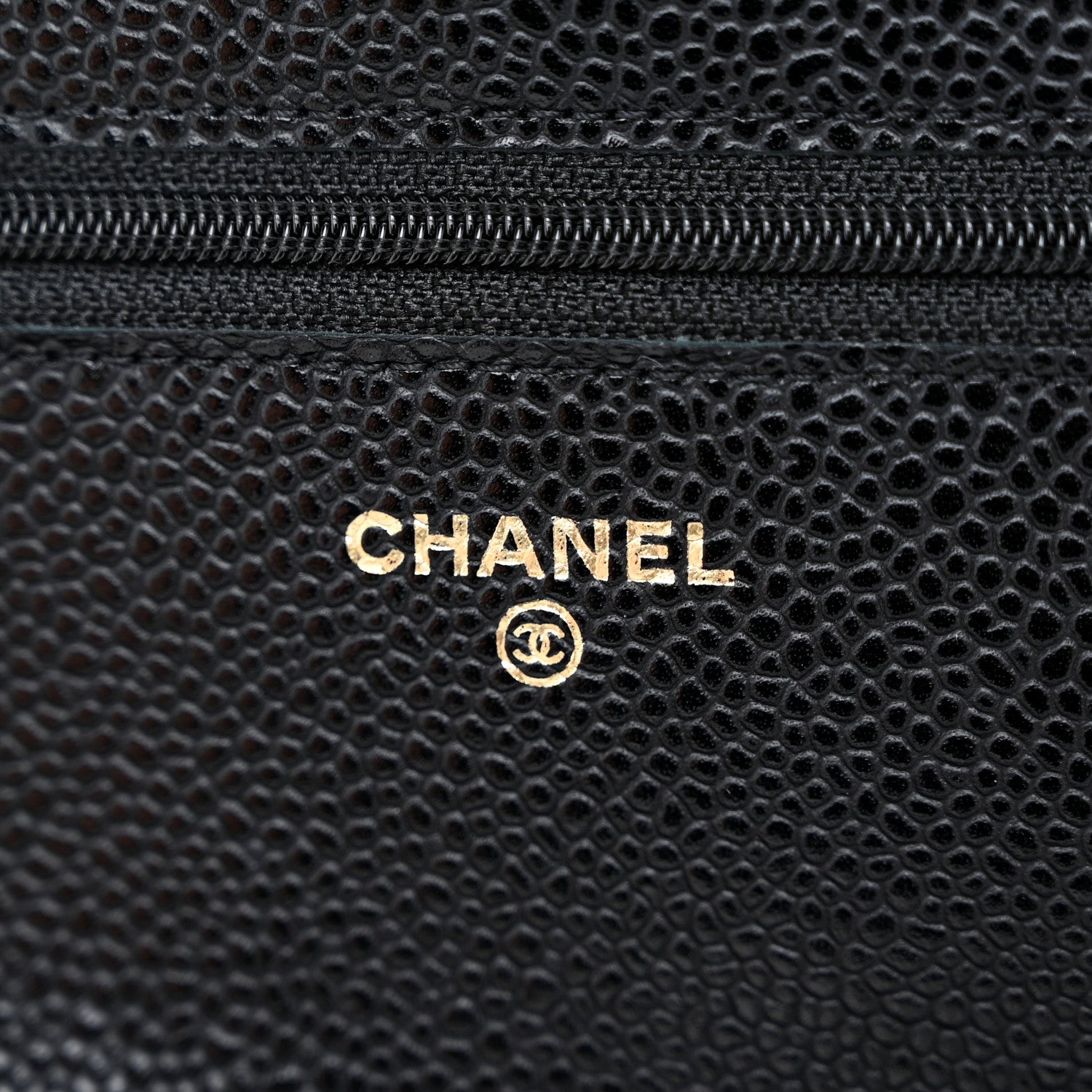 Chanel Caviar Quilted Wallet On Chain WOC Black 6 of 12