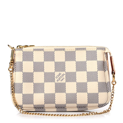 Louis Vuitton Damier Azur Mini Pochette Accessories 1 of 4