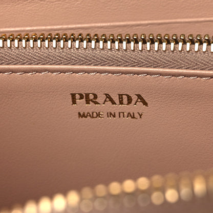 Prada Vitello Move Zip Around Wallet Cipria 6 of 7