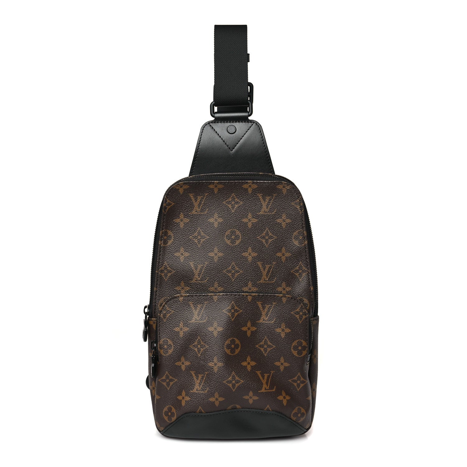 Louis Vuitton Monogram Macassar Avenue Sling Bag 1 of 8