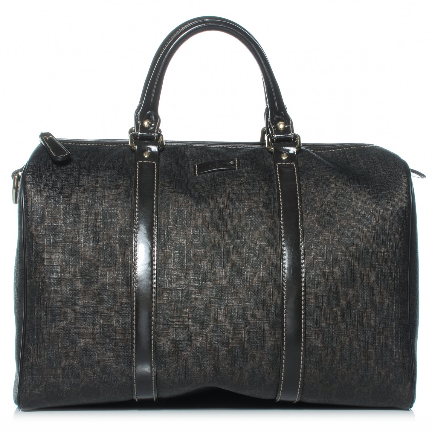 GG Plus Monogram Medium Joy Boston Dark Brown