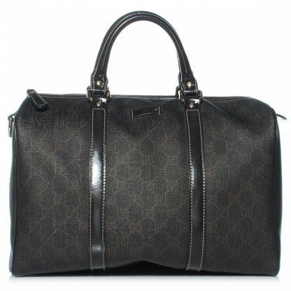 Gucci GG Plus Monogram Medium Joy Boston Dark Brown 1 of 8