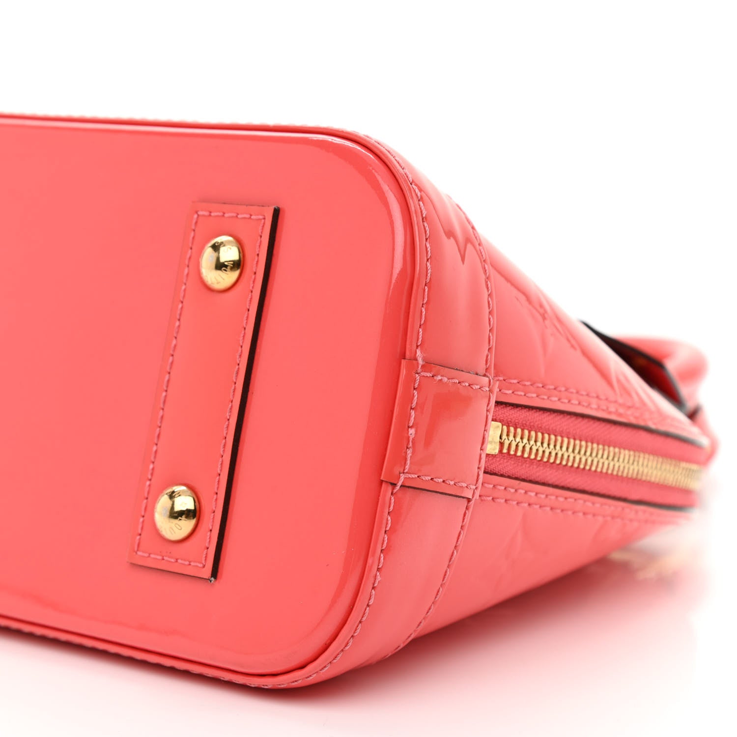 Louis Vuitton Vernis Alma BB Rose Litchi 7 of 9