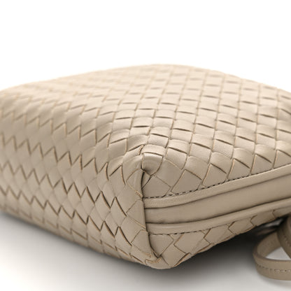 Bottega Veneta Nappa Intrecciato Nodini Crossbody Messenger Steel 11 of 12