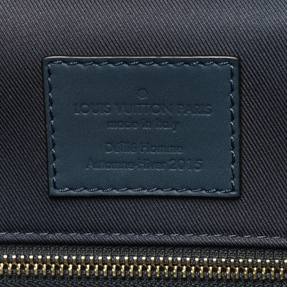 Louis Vuitton Monogram Cuir Slate Backpack Blue 5 of 11