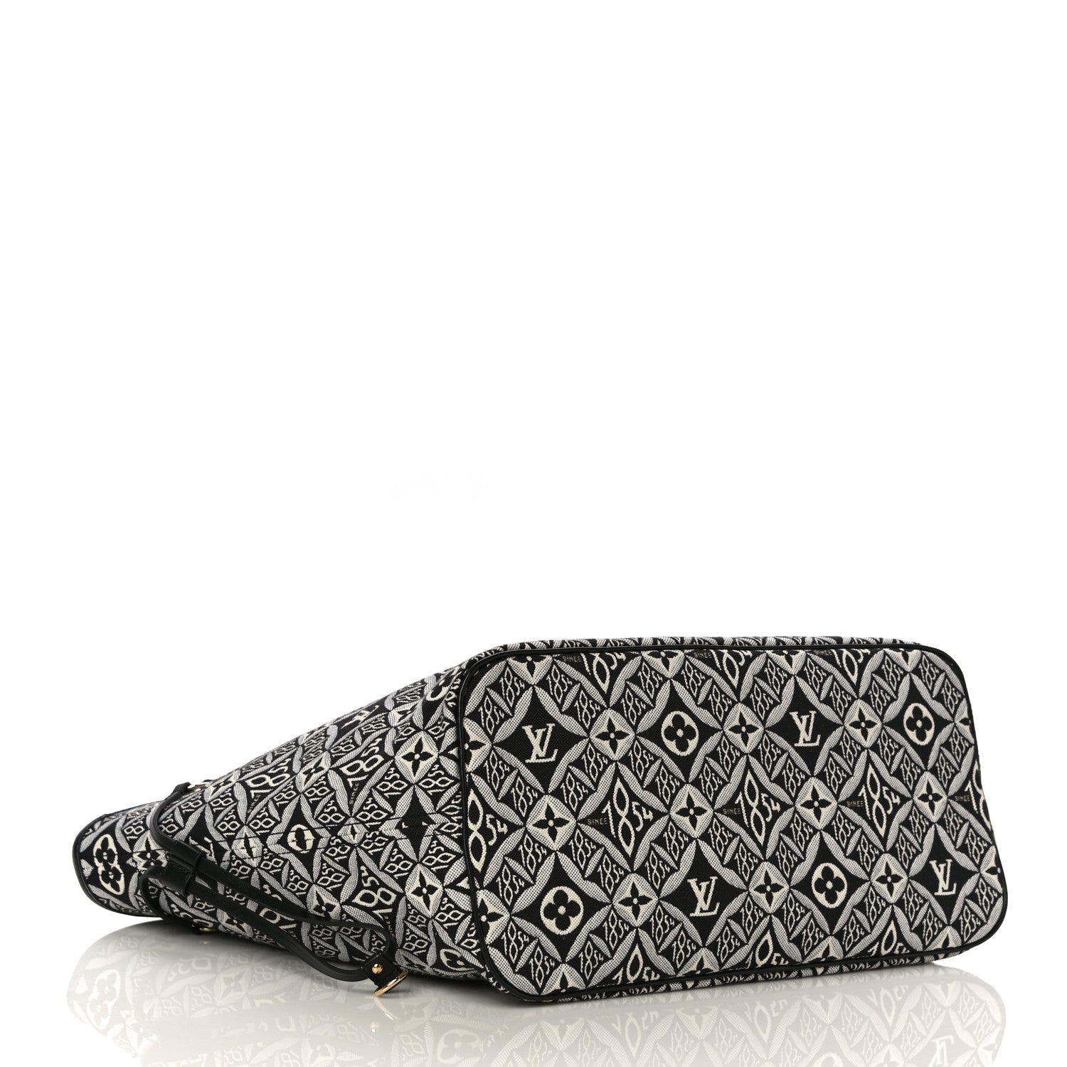 Louis Vuitton Jacquard Since 1854 Neverfull MM Grey 5 of 10