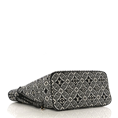 Louis Vuitton Jacquard Since 1854 Neverfull MM Grey 5 of 10