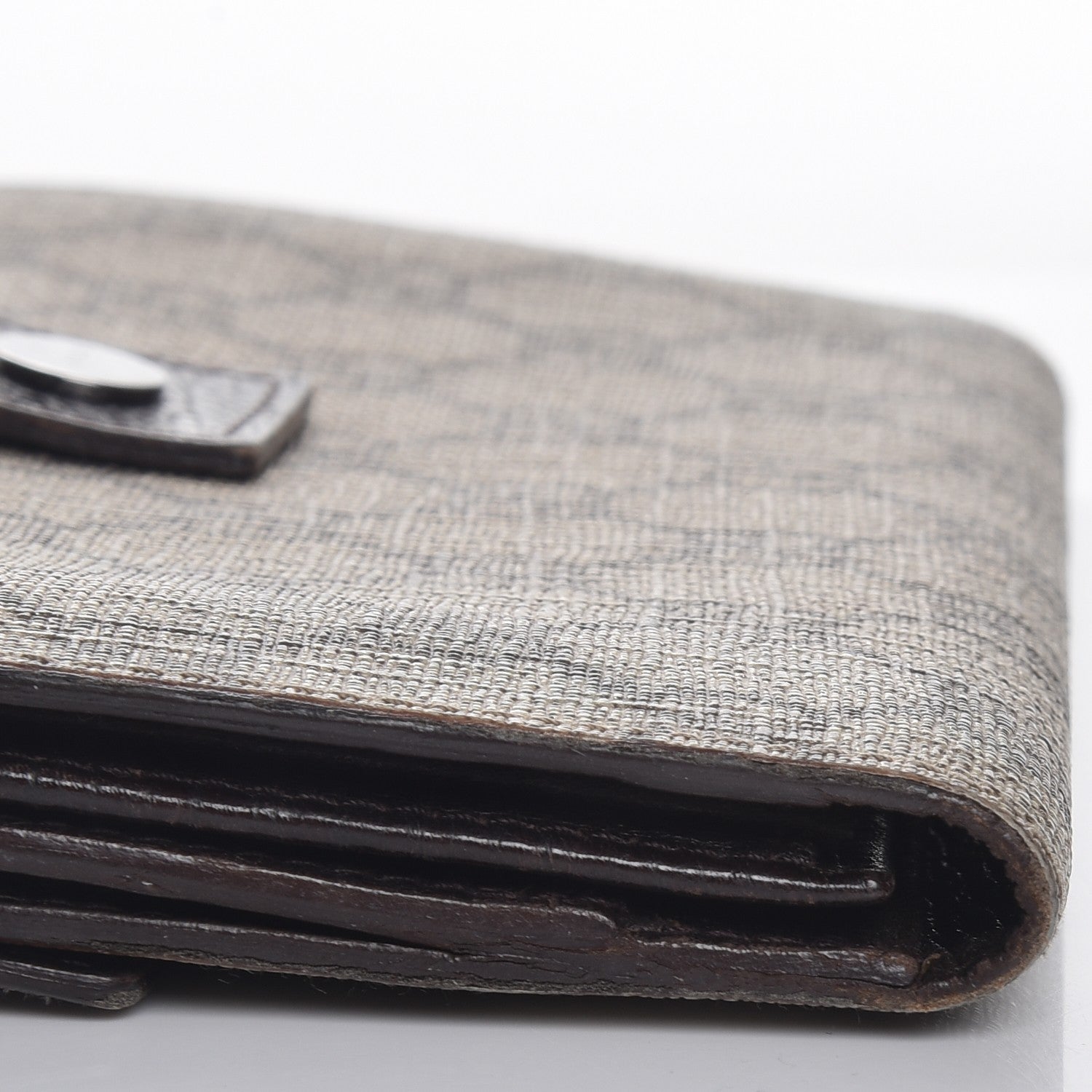 Gucci GG Plus Monogram Ladies GG Continental Wallet Beige Ebony Cocoa 8 of 9