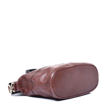 Givenchy Sugar Goatskin Small Nightingale Brown Black 4 of 9