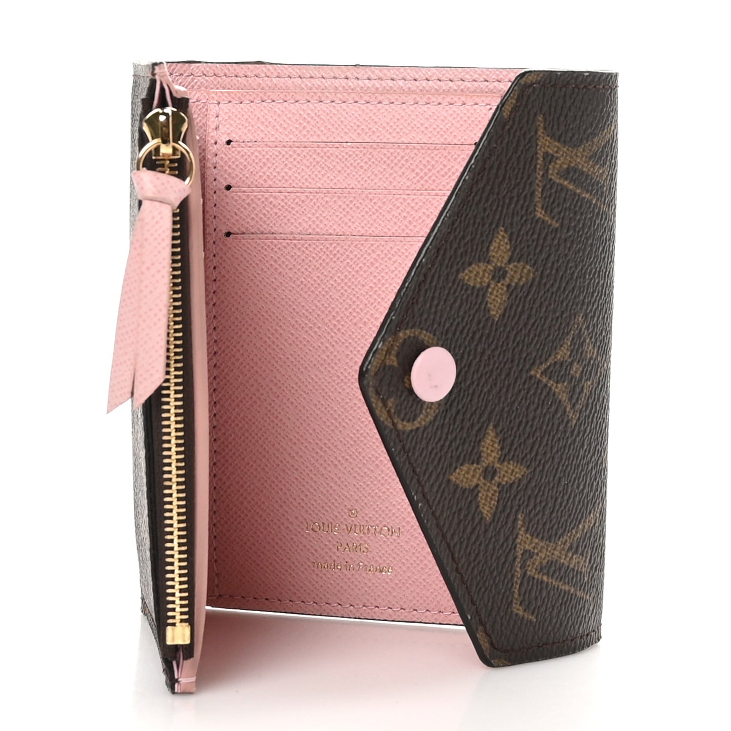 Monogram Victorine Wallet Rose Ballerine