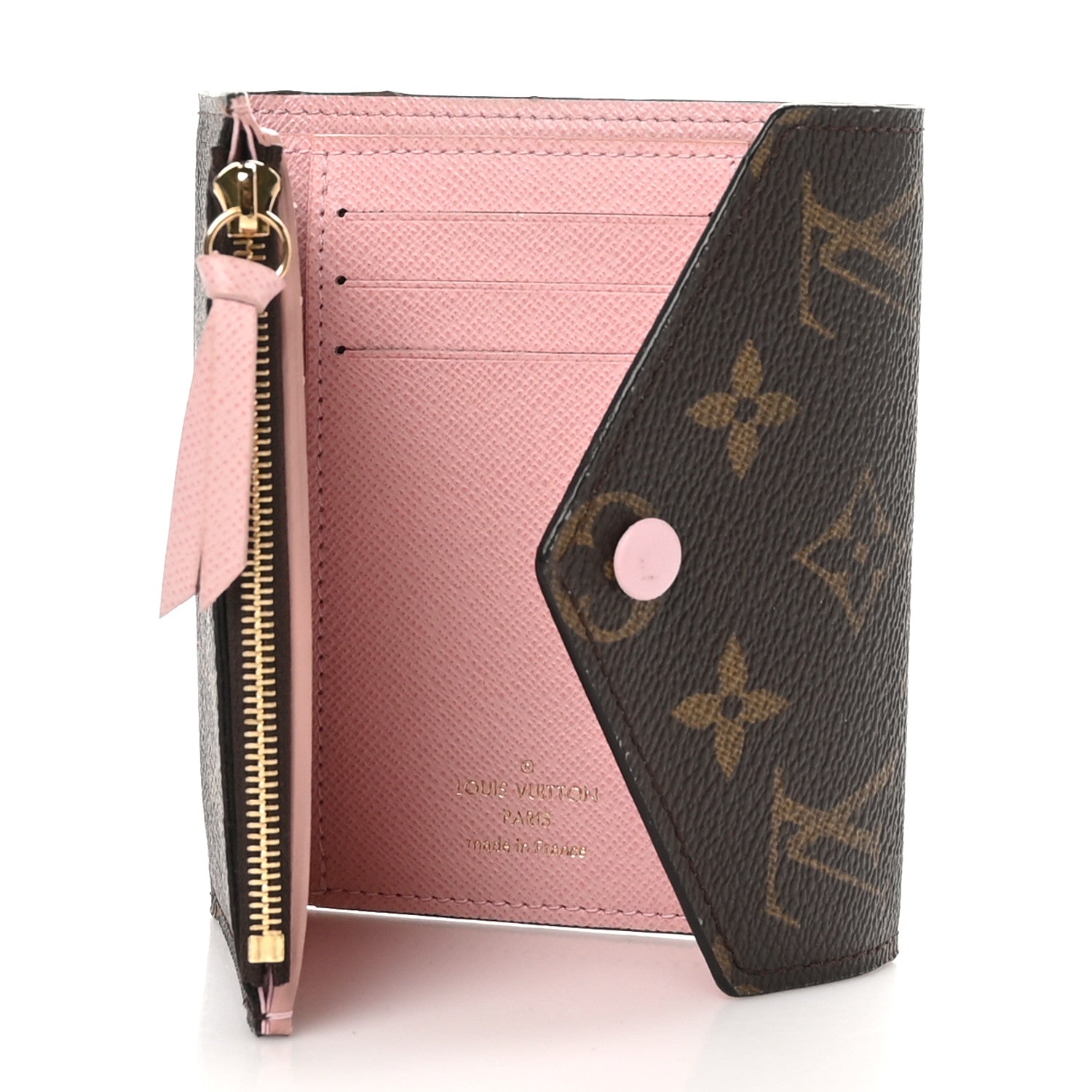 Louis Vuitton Monogram Victorine Wallet Rose Ballerine 5 of 9