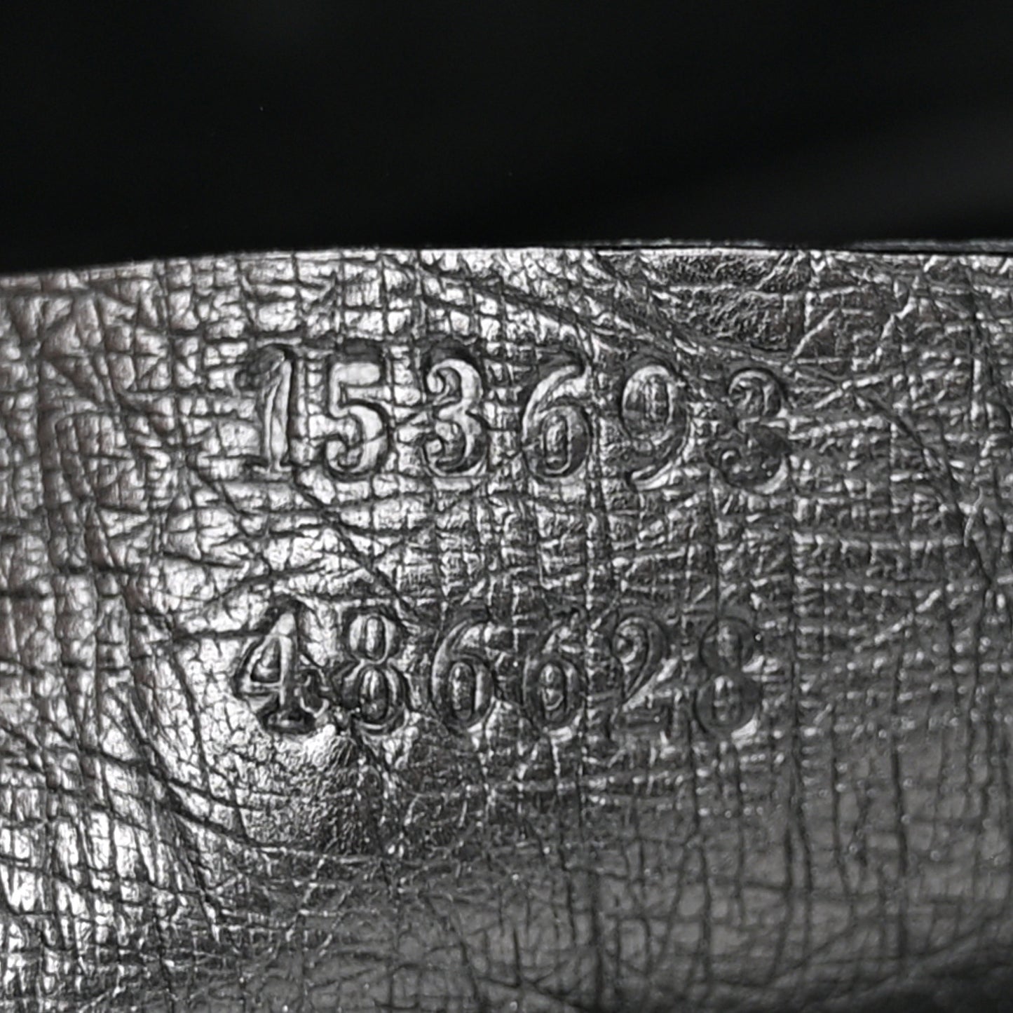 Ostrich Large Jackie Hobo Black