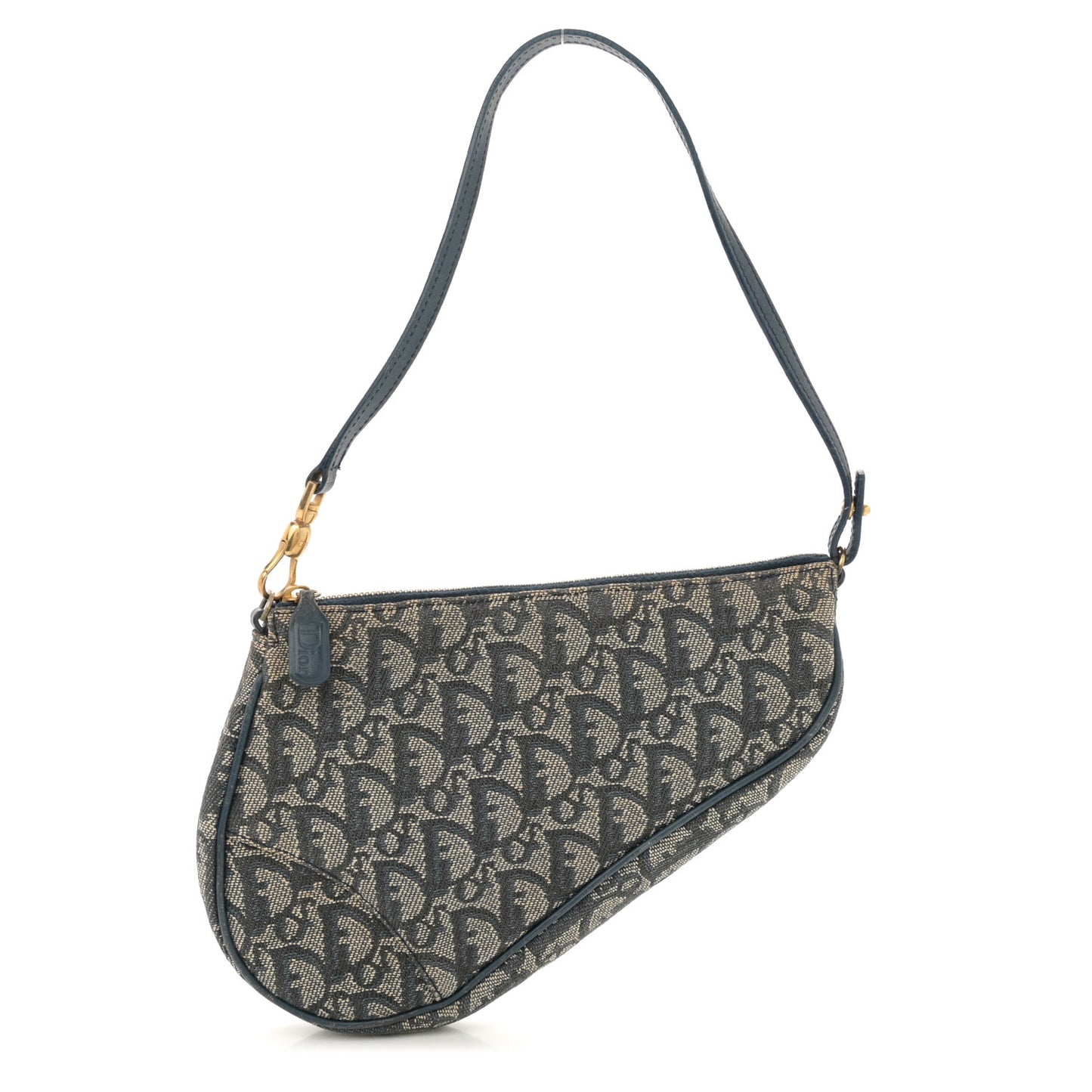 Monogram Mini Saddle Pochette Navy