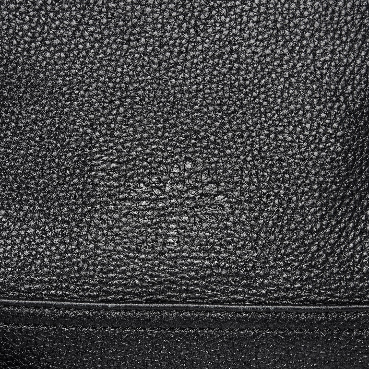 Pebbled Calfskin Effie Hobo Black