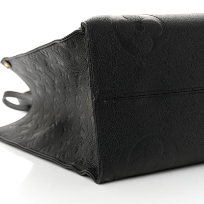 Louis Vuitton Empreinte Monogram Giant Onthego GM Black 8 of 13