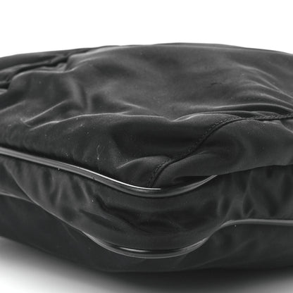 Prada Nylon Flat Messenger Bag Black 11 of 11