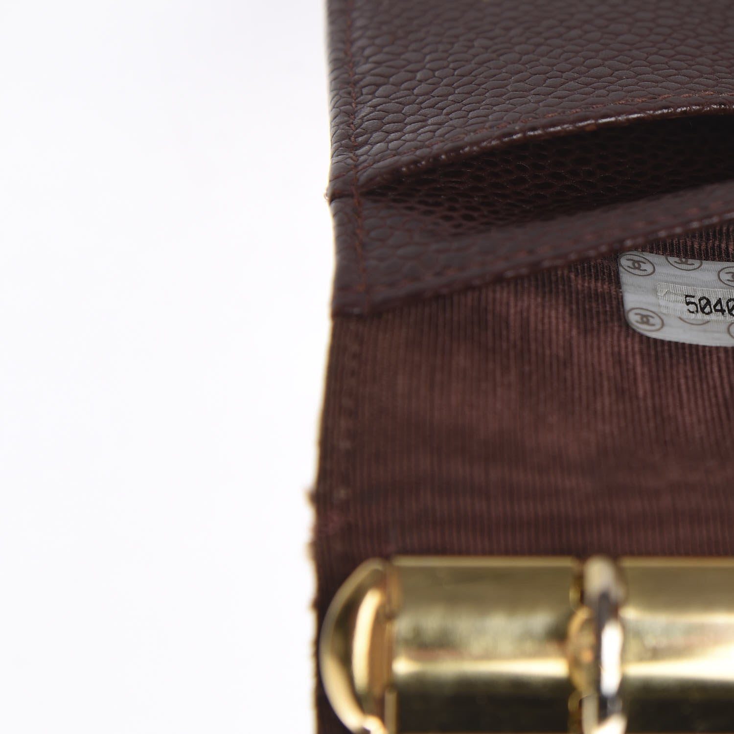 Chanel Caviar CC Small Ring Agenda Planner Brown 6 of 6