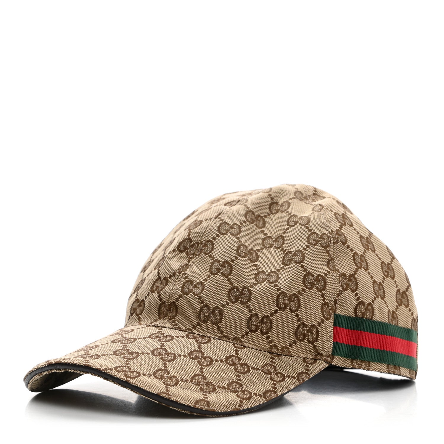 Gucci Monogram Web Baseball Hat M Beige Cocoa 1 of 9