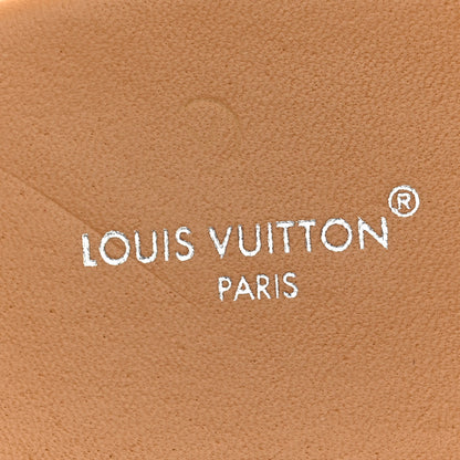 Louis Vuitton Monoglam Lock It Flat Mule 40 Gold 7 of 9
