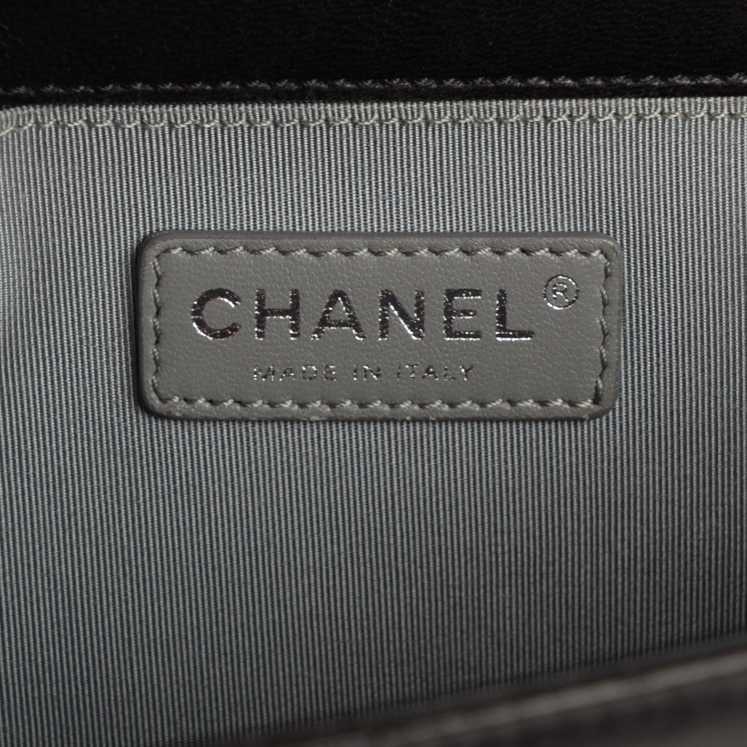 Chanel Lambskin Quilted Medium Boy Flap Black 6 of 8