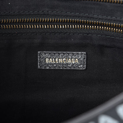Balenciaga Agneau Arena Graffiti All Over Classic Hardware City Gris Fossile White 7 of 11