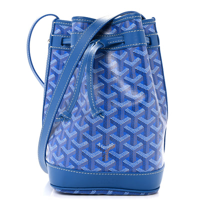 Goyard Goyardine Petit Flot Bucket Bag PM Sky Morning 1 of 9