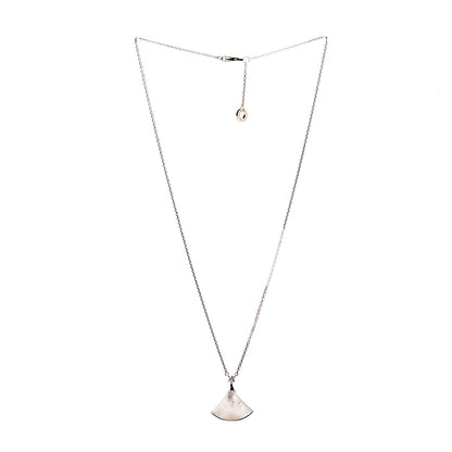 Bulgari 18K Rose Gold Diamond Mother of Pearl Divas' Dream Pendant Necklace 2 of 7