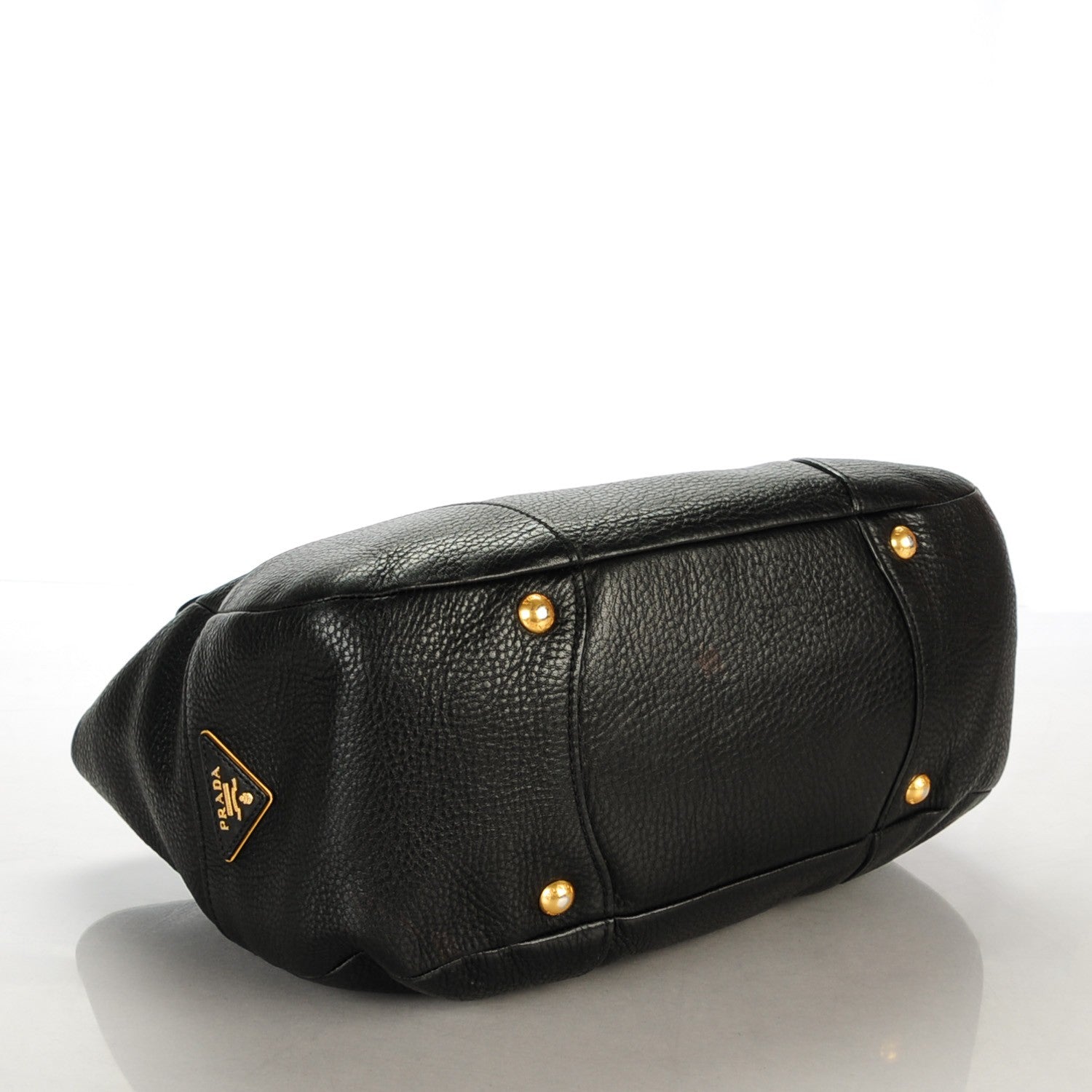 Prada Vitello Daino Shoulder Bag Nero Black 4 of 9