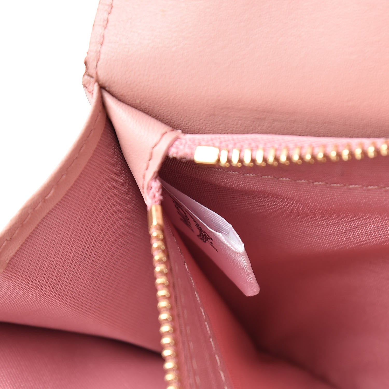 MCM Visetos Continental Flap Wallet Soft Pink 8 of 9