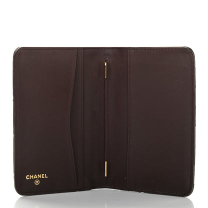 Chanel Lambskin Quilted Small Agenda Cover Black 5 of 15
