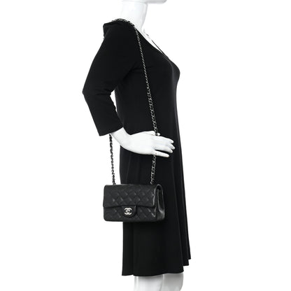 Chanel Caviar Quilted Mini Rectangular Flap Black 2 of 12